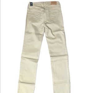 ABERCROMBIE KHAKI SKINNY JEAN size 12